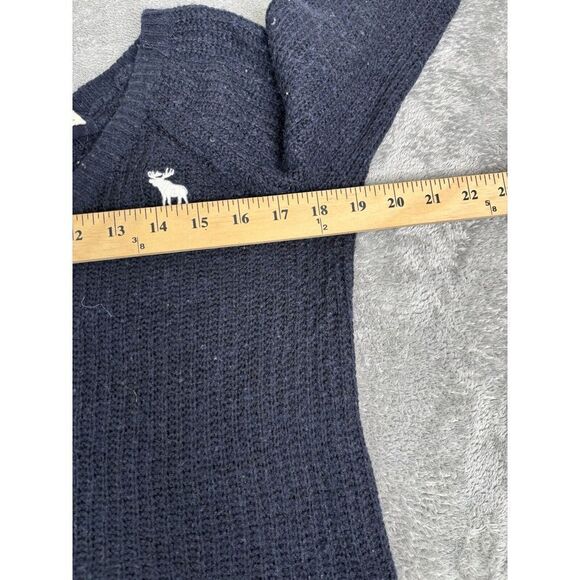 Vintage Y2K Abercrombie & Fitch Pullover Sweater Women's Size Small Blue - Picture 8 of 10